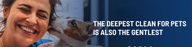 Thera-Clean® Microbubbles—the gentle, deep clean that keeps pets healthy.