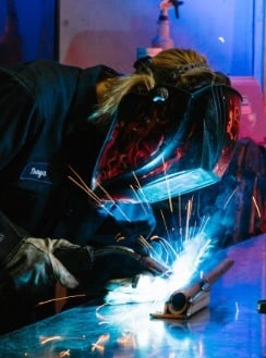 Welding Close Up
