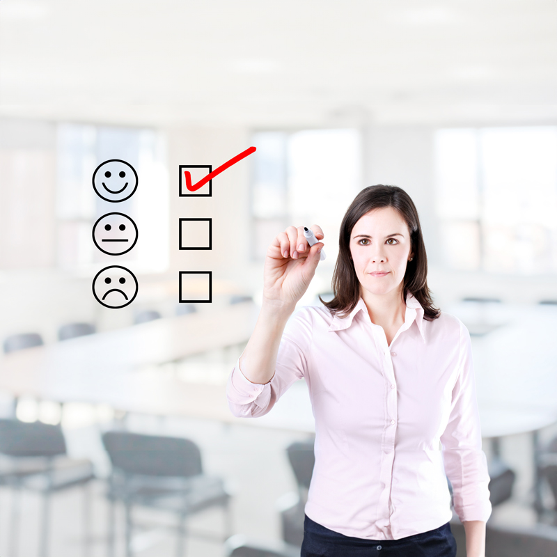 Wesgar scored positive results on a recent client questionnaire