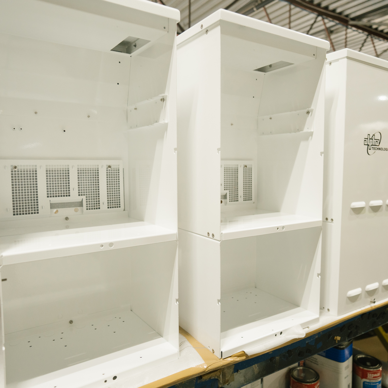 Compact enclosure for outdoor back-up power